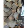Image 3 : Lot of Brass Boat Propellars