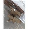 Image 1 : 3-Large Steel Anvils - 3 X $