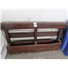 Image 1 : Stained Pallet Display Rack
