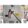 Image 1 : MIXED LOT: VINTAGE CHINESE FUNG SUI COIN SWORD & DOOR KNOCKER (2 PCS)