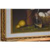Image 3 : FRAMED OIL ON CANVAS, STILL LIFE; SIGNED DE MAZIA (15" X 13")