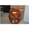 Image 1 : CHINESE LACQUERED STOOL
