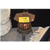 Image 1 : VINTAGE CAST IRON PAGODA LANTERN, ELECTRIFIED