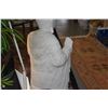 Image 8 : 52" WHITE MARBLE TIBETAN BUDDHA