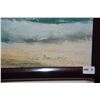 Image 3 : FRAMED OIL ON CANVAS, SEASCAPE BY JULIE GREGORY (21" X 16 1/2")