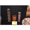 Image 1 : INCENSE HOLDERS & BRUSH POT (3 PCS)