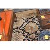 Image 4 : ORIENTAL WOOL CARPET IN THE MANNER OF AGRA OR JAIPUR STYLE (112" X 140")