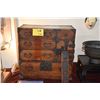 Image 1 : JAPANESE TANSU W/7 DRAWERS (22 1/2" X 12" X 22")
