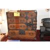 Image 2 : JAPANESE TANSU W/7 DRAWERS (22 1/2" X 12" X 22")