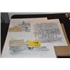 Image 1 : LITHOGRAPHS: "KONA INN", "COFFEE MILL KONA" & "KONA BANYAN TREE" BY DON D'WITT (DEWITT)
