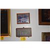 Image 1 : FRAMED PHOTO, WAIKIKI & SHIP PLAQUE (2 PCS)