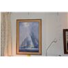Image 1 : FRAMED OIL ON CANVAS, MOUNTAIN LANDSCAPE; SIGNED POWELL '90