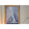 Image 3 : FRAMED OIL ON CANVAS, MOUNTAIN LANDSCAPE; SIGNED POWELL '90