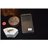 Image 3 : CHINESE CALLIGRAPHY COLLECTION: BRUSH, SEAL BOX, INK STICKS, INK STONES & BRUSH HOLDER (11 PCS)