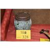 Image 1 : TIFFANY & CO. PATINATED BRONZE, FAVRILE GLASS GRAPEVINE HUMIDOR