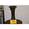 Image 1 : JAPANESE HIGH RELIEF BRONZE BIRD & FLOWER VASE; SIGNED