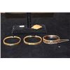 Image 2 : VICTORIAN BANGLE BRACELETS & BROOCH (4 PCS)
