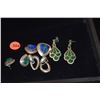 Image 1 : STERLING SILVER EARRINGS (4 PAIRS)