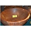 Image 1 : LARGE WOOD KAVA BOWL (24" X 11")