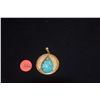 Image 2 : 14K TURQUOISE PENDANT (17.9 GTW)