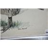 Image 3 : FRAMED WATERCOLOR, "NENE"; SIGNED GENA BENTALL
