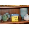 Image 1 : COLLECTION OF BOWLS & COVERED JARS (11 PCS)