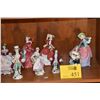 Image 1 : PORCELAIN STATUARY (8 PCS)