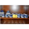 Image 1 : ROYAL COPENHAGEN CHRISTMAS CUPS W/SAUCERS (19 SETS)