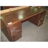 Image 1 : Mahogany Double Pedestal Executive Desk &