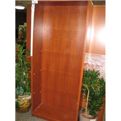 Cherry 7ft Solid Bookcase