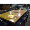 Image 1 : Cherry 10ft  Boardroom Table