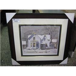 village Winter House  Lep By A.j. Casson  95/495