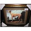 Image 1 : Framed Print - Greyhound