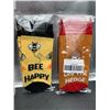 Image 2 : Set of Graphic Socks Featuring Bee and Hedgehog Designs
