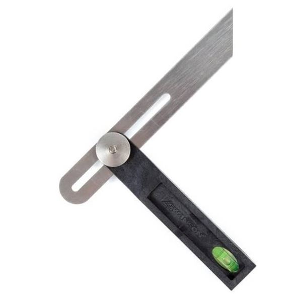 Swanson 8-Inch T-Bevel with Bubble Level, Model TB20