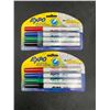 Image 1 : Expo Ultra Fine Tip Dry Erase Markers, 2 x 4-Packs