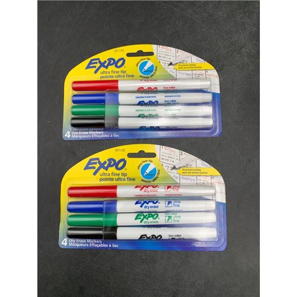 Expo Ultra Fine Tip Dry Erase Markers, 2 x 4-Packs