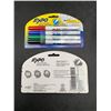 Image 2 : Expo Ultra Fine Tip Dry Erase Markers, 2 x 4-Packs