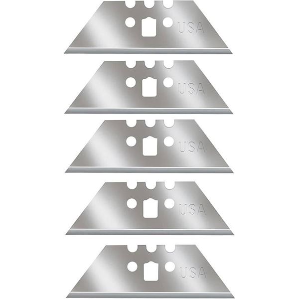 Allways Tools KSB100 Utility Blades 3-Notch Round Point 100/Box