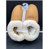 Image 1 : WindRiver Women’s Shearling Lined  Slippers  Size M (7-8) Tan