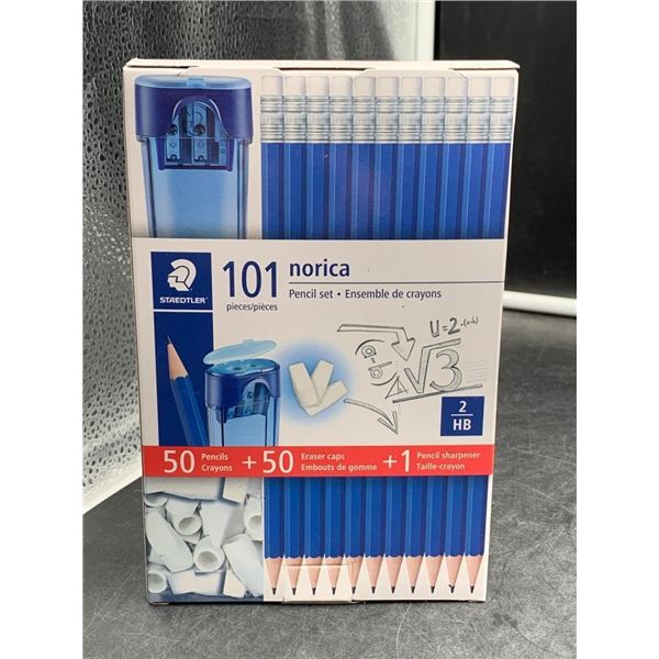 Staedtler Norica 101-Piece Pencil Set with HB Pencils