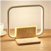 Image 1 : Blonbar Wireless Charger Bedside Lamp With White Noise and Alarm Clock