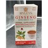 Image 2 : Hyleys Ginseng With Green Tea Herbal Supplement, 25 Tea Bags