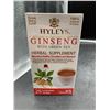 Image 2 : Hyleys Ginseng With Green Tea Herbal Supplement, 25 Tea Bags