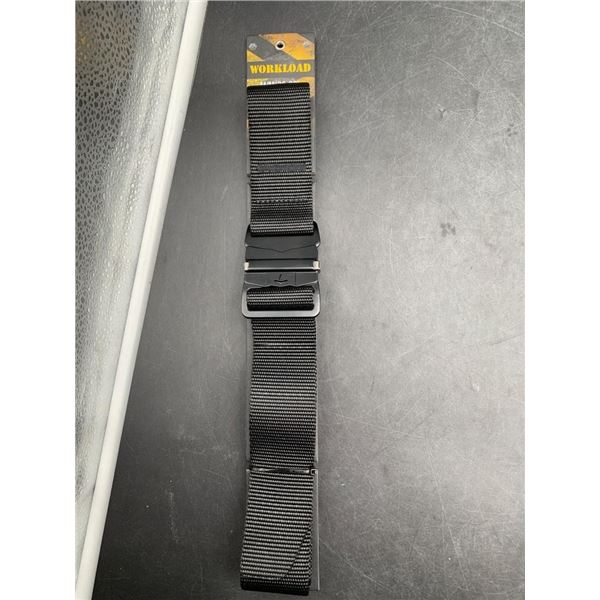 Black Workload Belt M/M (36-38) with Metal Buckle