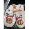 Image 2 : Rudolph-Themed Slippers, Socks, and Headband Accessory Set (Size 42-43)
