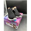 Image 2 : Skechers Ladies Black Slip-On Shoe, Size 9, Memory Foam