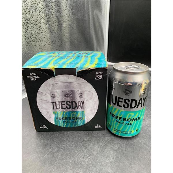 Tuesday Freebomb Pale Ale Non-Alcoholic Beer, 355 ml Cans