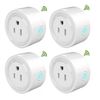 Image 1 : Lot of 4 Voice Control Smart Plug WP3 Two Packs with App Compatibility