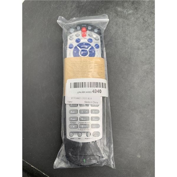 Bell TV IR Universal Remote Control 20.1, Models 3100, 6131, 9400, 6141